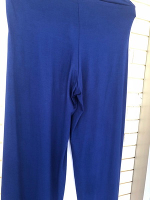 A-Style Pants set of 2 new, elastic fabric, blue and multicolor