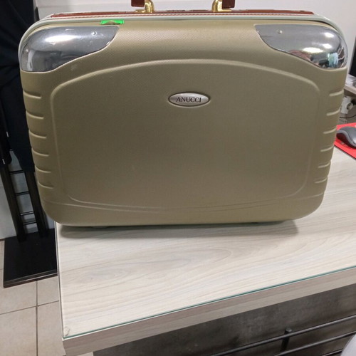 Suitcase used small made of hard PVC material