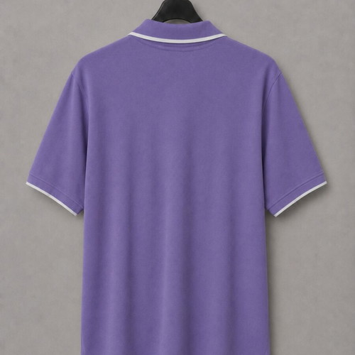 Achille Saridis Promoda men's polo lilac size M, like new, cotton