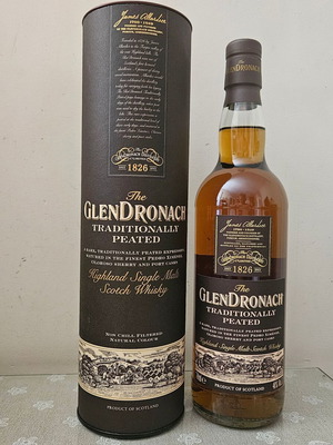 Glendronach Traditionally Peated Single Malt уиски запечатано 700ml 48%