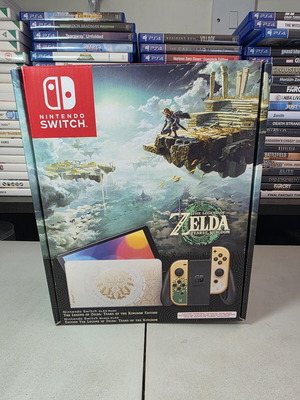 Nintendo Switch OLED Zelda Limited Edition Tears of the Kingdom like new