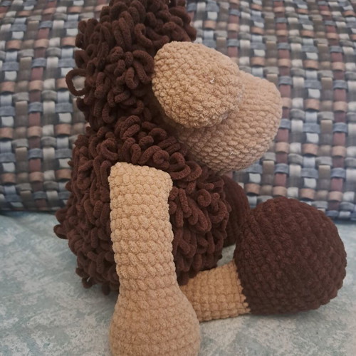 Handmade sheep teddy bear plush toy