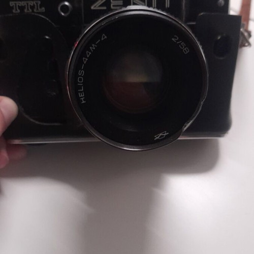 Zenit TTL camera used with leather case