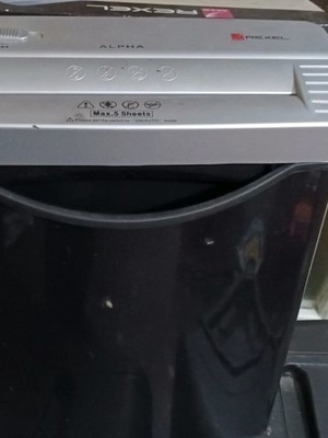 Rexel paper shredder like new