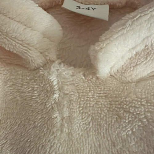Fur set for girls like new, very warm