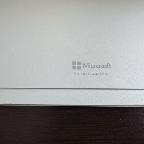 Microsoft Surface Pro 5 tablet used with 128GB storage and 4GB RAM
