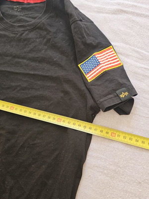 Alpha Industries men's t-shirt small used, black