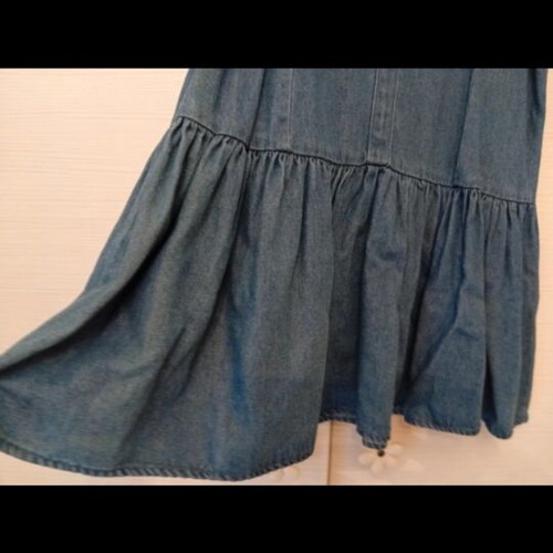 Denim dress Forever 21 small like new, blue