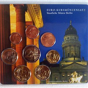 Germany State Mint Berlin BRD KMS 2002 Euro set