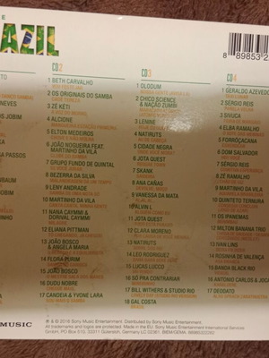 Ultimate Brazil set of 4 CDs like new, Brazilian music