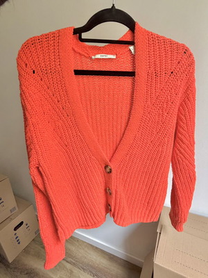 Esprit cardigan orange size S used, very good condition