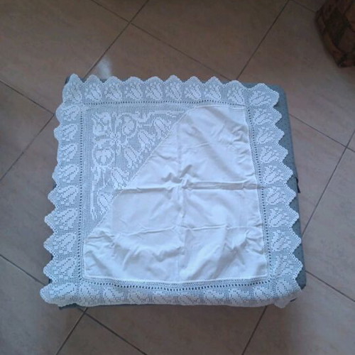 Square tablecloth handmade like new