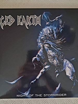 Iced Earth Night Of The Stormrider splatter vinyl καινούργιο