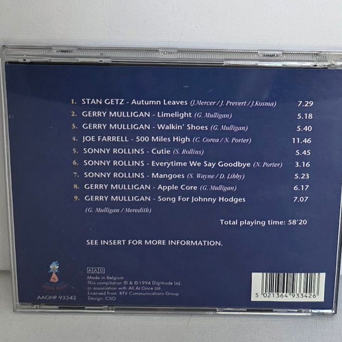 The Jazz Saxophone CD used