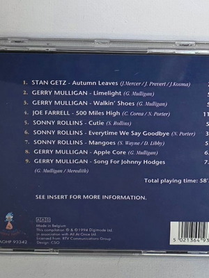 The Jazz Saxophone CD used
