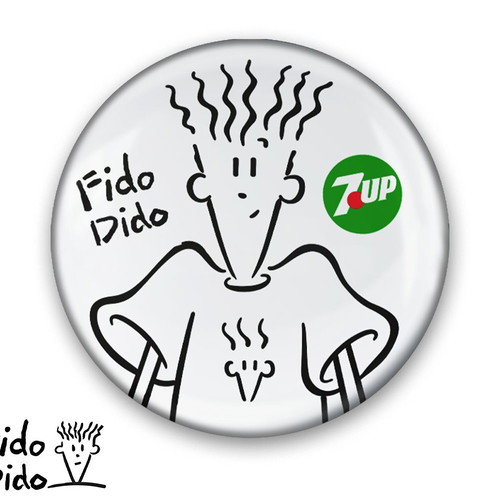 Fido Dido pins set of 10 new, 90s designs