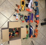 Nerf blasters like new