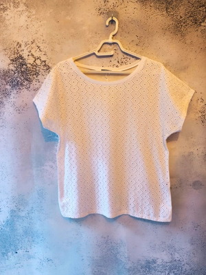 Tezenis women's summer blouse used, white, size large