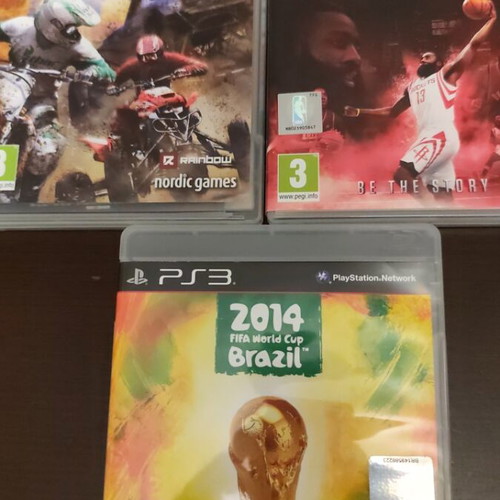 PlayStation 3 games used, various titles