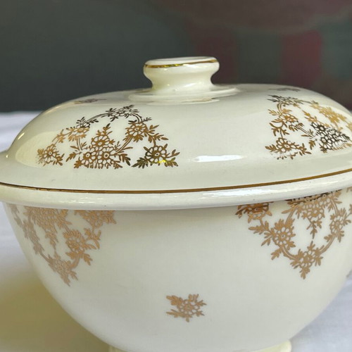 Ditmar Urbach fondantière used, porcelain from 1930s