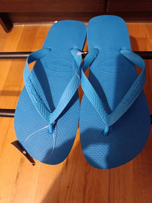 Havaianas ανδρικές σαγιονάρες καινούργιες, μπλε, νούμερα 43-44