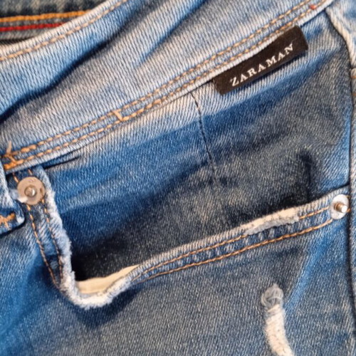 Zara denim shorts like new, size 40