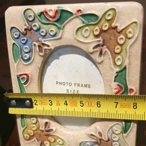 Porcelain frames new, set of 2 pieces