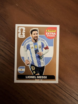 Extra stickers Messi Haaland, σαν καινούργιο