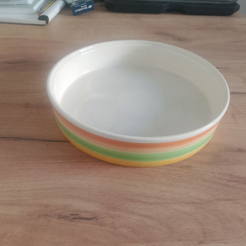 Ceramic baking dish tart pan used, very good condition
