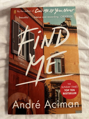 Find Me by André Aciman like new, English