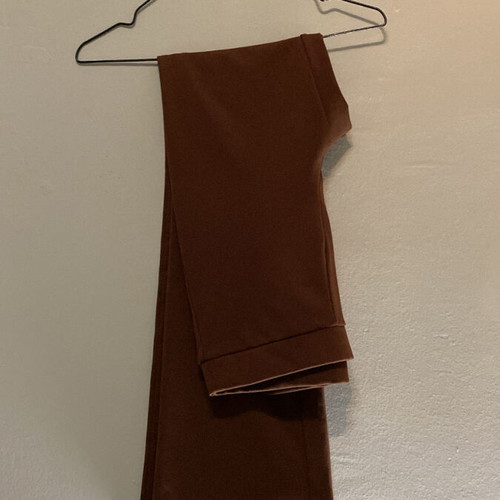 Brown elastic flare pants Arena like new, size S