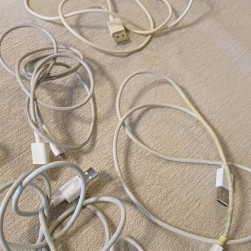 Cables used, pack of 6 pieces