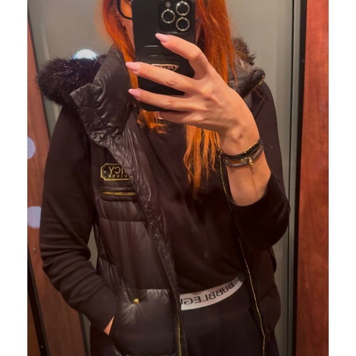 Juicy Couture jacket long black like new, size M