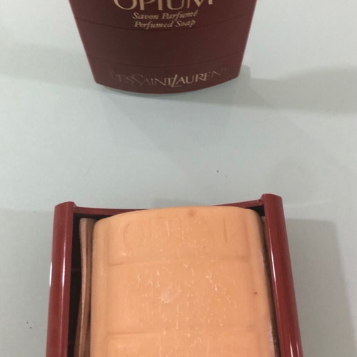 Vintage YSL Opium soap 100g new with box