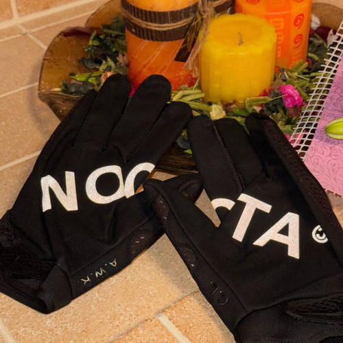 Nike x NOCTA Football Gloves used, black, large