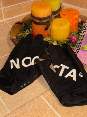 Nike x NOCTA Football Gloves used, black, large