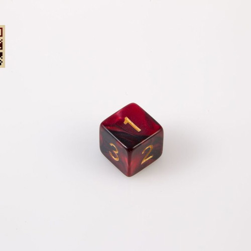 D6 Dice for Dungeons & Dragons new, single piece