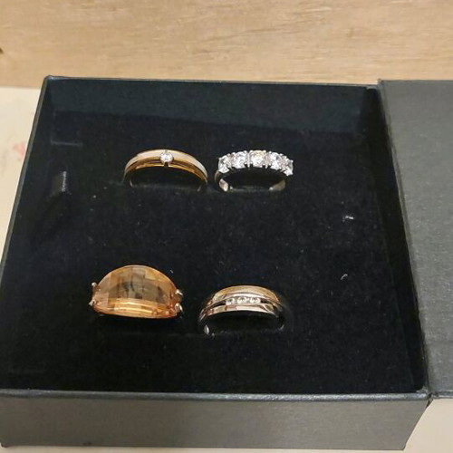 925 Silver Rings Like New