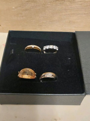 925 Silver Rings Like New