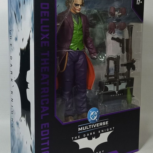 McFarlane DC Multiverse The Dark Knight Joker Theatrical Ed. action figure new