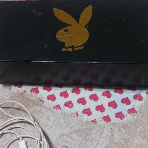 Playboy Mini Poker Set with Unused Plastic Cards