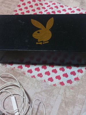 Playboy Mini Poker Set with Unused Plastic Cards