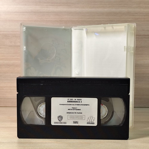 Animaniacs VHS dubbed used videocassette