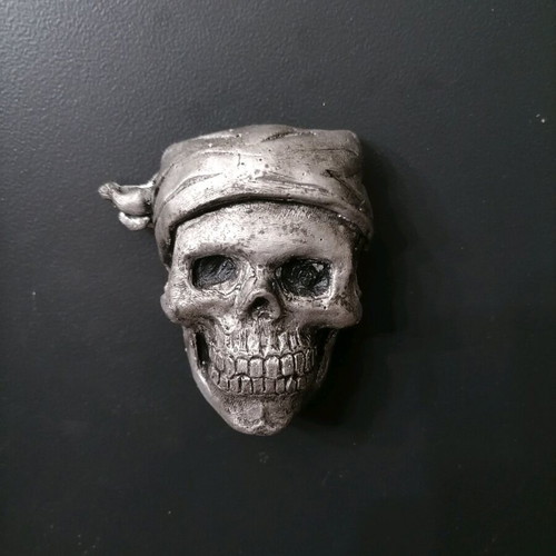 Handmade pirate magnets new, made of plaster and acrylics
