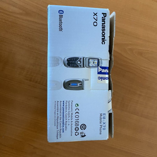 Panasonic EB-X70 collectible mobile phone used
