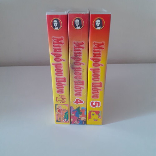 My Little Pony VHS tapes new, dubbed, set of 3