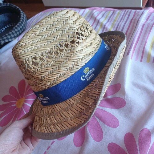 Straw summer hat Corona new