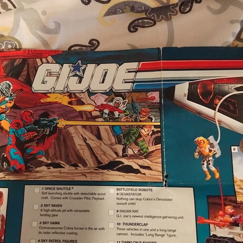 G.I. Joe (A Real American Hero) Hasbro poster catalog 1988-1991