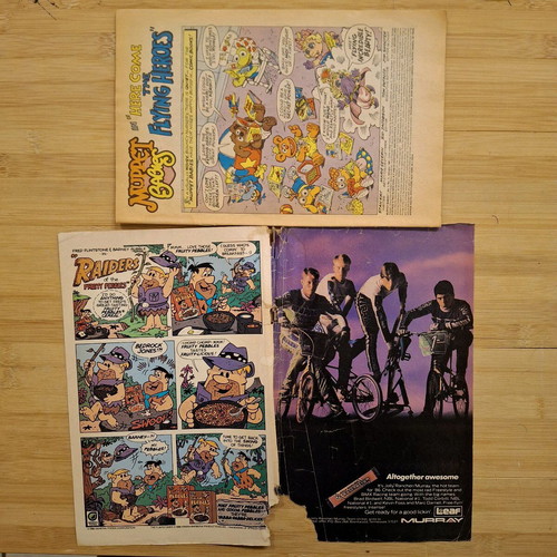 Marvel Star Comics used issues Ewoks #12, Heathcliff #14, Muppet Babies #11
