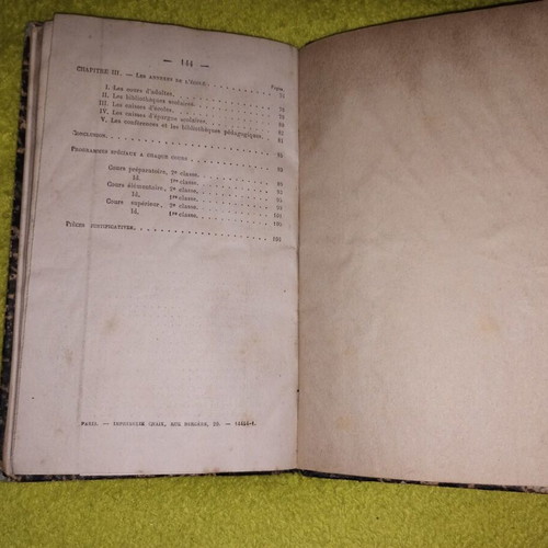 L'École primaire: Essai de pédagogie élémentaire used French book